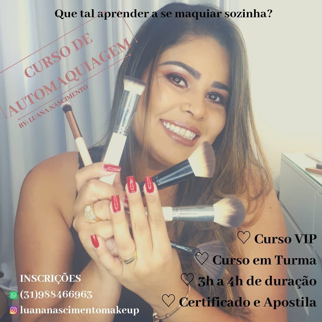 Nosso curso foi desenvolvido para você que deseja aprender a se auto maquiar 
ou aperfeiçoar alguma técnica que tenha dificuldade.
Curso em Turma sendo de 2 a 4 pessoas, ou personalizado visando o conforto 
e atenção exclusiva ao aluno no momento da aula!
.
Para maiores informações entre em contato, será um prazer conversar com vocês 😍
.
.
#luananascimentomakeup #superdicasdaluuh #deolhonaluuh
#cursoautomakeup #cursoautomaquiagem #automaquiagem #maquiagem #makeup #make #maquiagemprofissional #