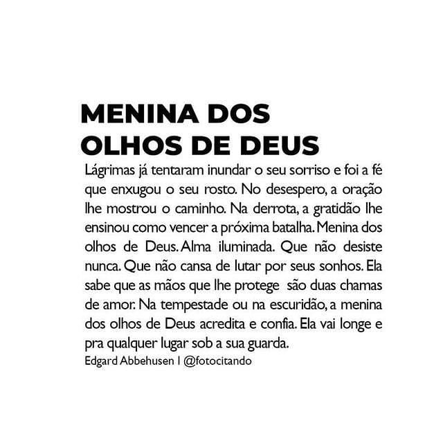 "Sou filha daquele que ate o mar obedeceu, e ele me disse: ai daquele que te humilhar e te tocar, eu te exaltarei, tu es minha, menina"✨🙌