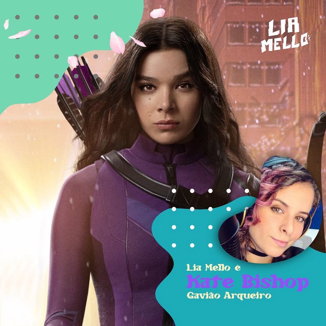 Claro que eu não podia deixar de fazer um post super, mega, ultra, master, blaster hypado sobre eu estar emprestando minha voz pra maravilhosa Kate Bishop na nova série do Gavião Arqueiro 😍 Eu tô tão feliz quanto no dia que recebi o e-mail com o teste pra personagem. Lembro como se fosse ontem de ter aberto o e-mail e soltado um gritinho interno quando vi do que se tratava e pensei: “Se controla porque se vc fizer o teste muito emocionada, vc não vai passar.” E não é que eu passei? Hahaha Tô qu