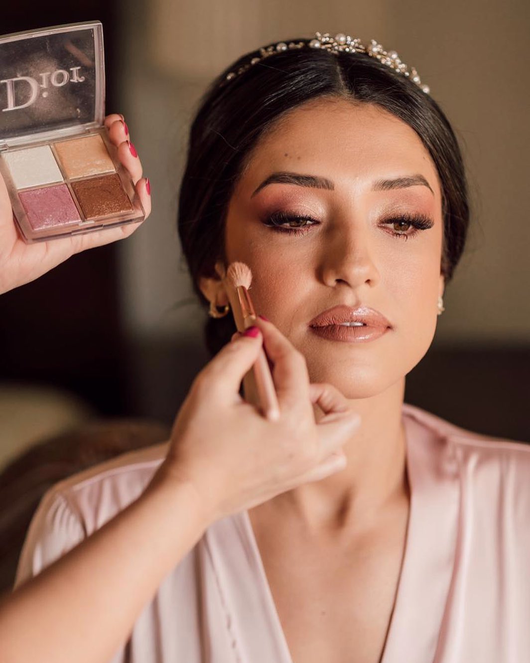 Noiva linda Camila. Foi um prazer de participar desse dia incrível ✨✨foto @fotografiadubau #maquiagem #noiva #maquiagemnoiva #bride #londrina #mariarussomakeup #wedding