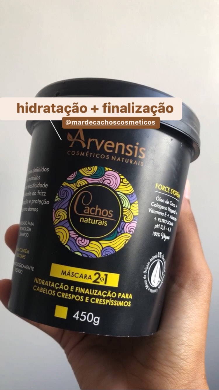 Testando a máscara 2 em 1 -
Cachos Naturais - Arvensis 

📍 Disponível na @mardecachoscosmeticos 

- Uma máscara que garante definição, maciez, brilho, controle do frizz e muito mais! 
Viram como é fácil usar tanto na hidratação quanto na finalização, e se eu te contar que ela também é super cheirosa?!😍
Tá esperando o que para garantir a sua?🤩

- Você já usou esse produto?👇🏾🤩

- Já salva e compartilha para que mais pessoas possam CONHECER essa máscara 2 em 1 disponível na @mardecachoscosmet