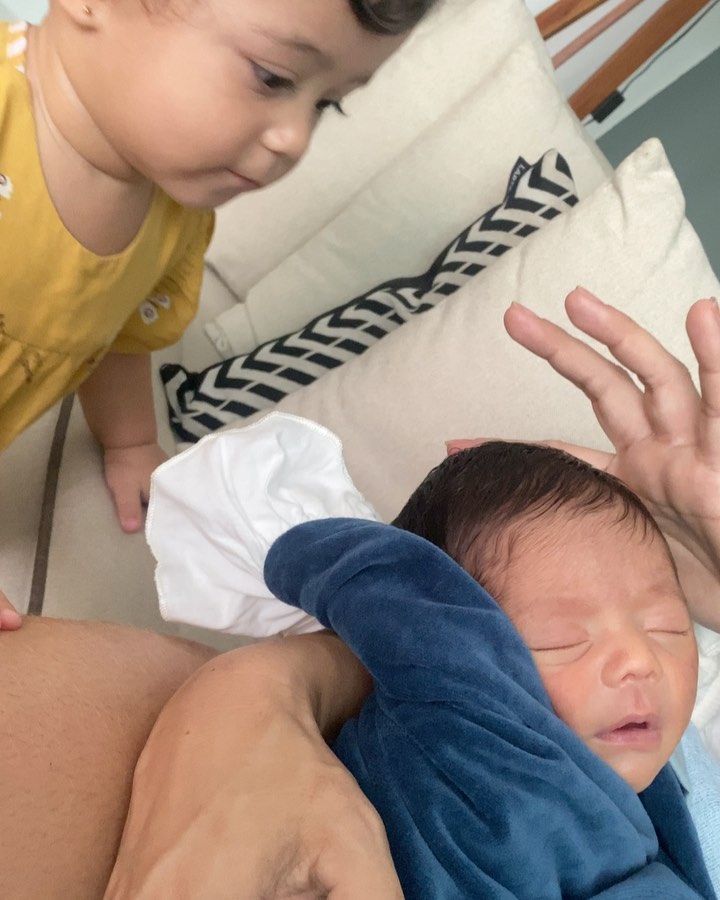 Dia 05/04 Bruno chegou ao mundo, já chegou mostrando que é um vencedor. O nascimento do Bruno só me confirmou que “Deus nunca perdeu o controle da nossa história e que o cuidado Dele com a minha família é perfeito”. Então, Seja bem-vindo ao mundo, nosso milagre de Deus!❤️ // @babe.malu @davizinhosilva