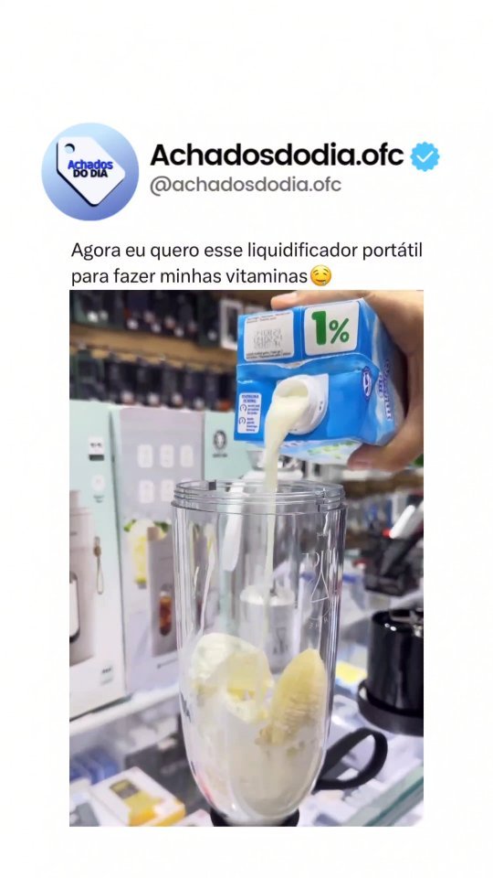 🚨 QUER O LINK? Comente "QUERO" que te envio 🚨

⚠️ SIGA @achadosdodia.ofc para eu conseguir te enviar o link ⚠️

O link está nos Stories e no Destaque "Links 151/200" é o Produto 180 - Mini liquidificador portátil

⚠️ Onde encontrar o Link?

➡️ Nos Stories
➡️ No Destaque "Links 151/200" é o Produto 180 - Mini liquidificador portátil

Siga @achadosdodia.ofc para mais achados como esse todos os dias. 😍🙏
.
.
.
.
.
.
#utilidades #utilidadesdomesticas #utilidade #brasil #utensiliosdecozinha #ferra