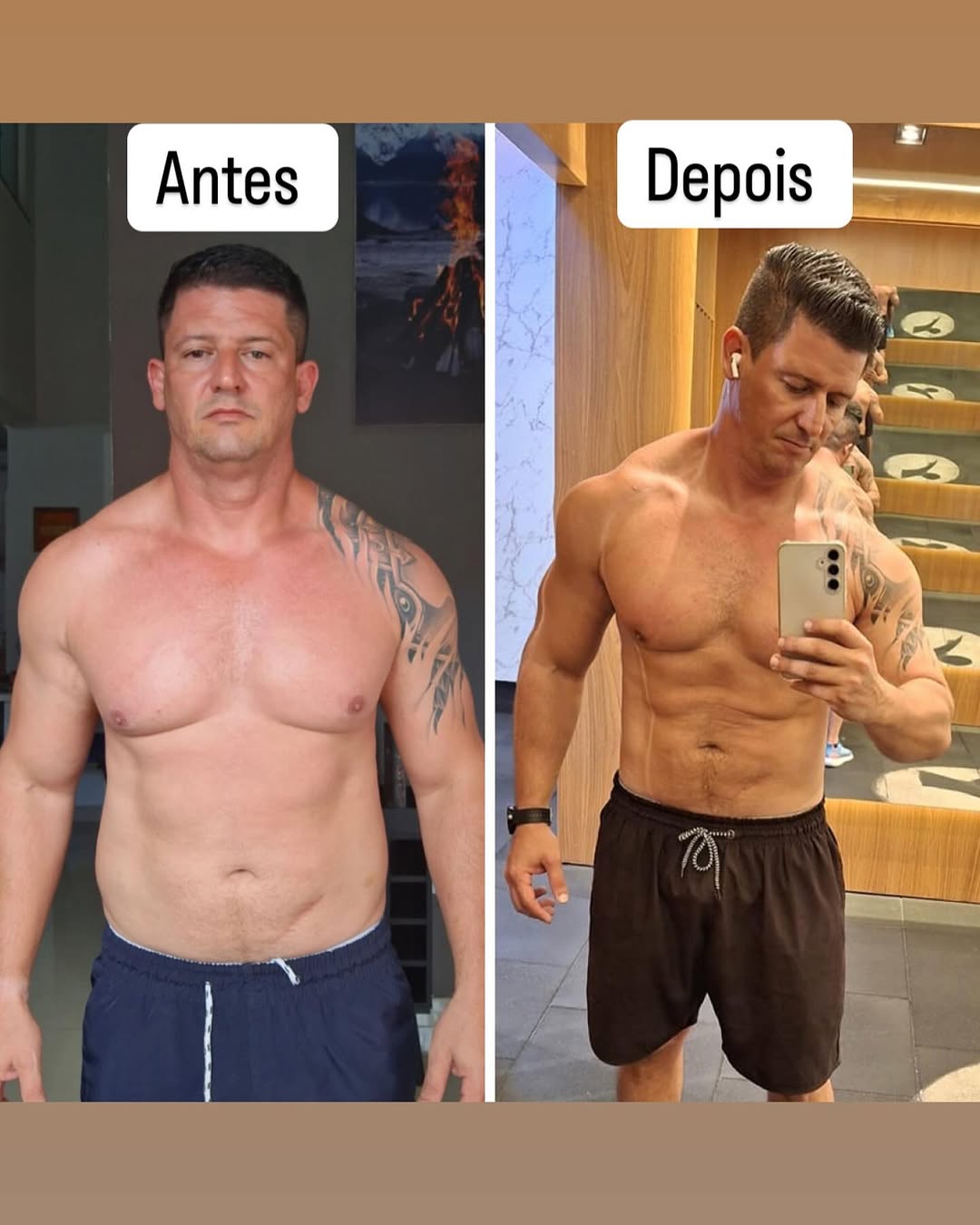 4 meses (20 Nov/20 Marc) de dedicação = transformação! 🔥
Foi processo sem muitas mudanças extremas 
Adaptando a rotina, com exercícios moldados periodicamente pro desenvolvimento de cada músculo. Nesse curto periodo, meu aluno passou por um processo de definição incrível, conquistando mais força, estética e confiança. Isso é o resultado de treino estratégico + consistência + acompanhamento certo!

Se você também quer mudar seu corpo e atingir sua melhor versão, minhas consultorias online estão 