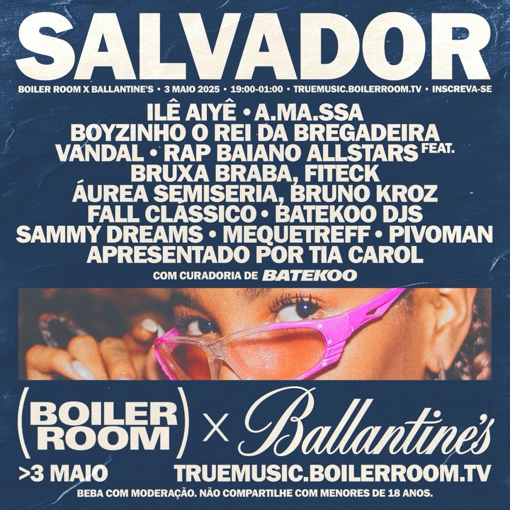 Esse diah chegaria e chegou !😱☄️✨
A.MA.SSA Ano X na BoilerRoom Salvador - Celebrando 10 anos desse projeto que mudou nossas vidas e que hoje podemos dizer com alegria e konvicção que contribuiu para um novo rumo na música da Bahia e do Brasil!
Aguardamos todos vocs para esse dia já histórico !💚💣

Agradecimento especial a meu amigo @freshprincedabahia que vem tentando realizar isso há tempos rs e que agora finalmente conkretizou! 

Garanta seu lugar no link da bio @boilerroomtv 
https://boiler