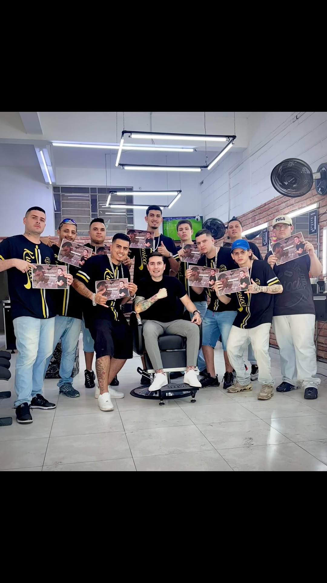 dia de treinamento na @barbearia_kunioci