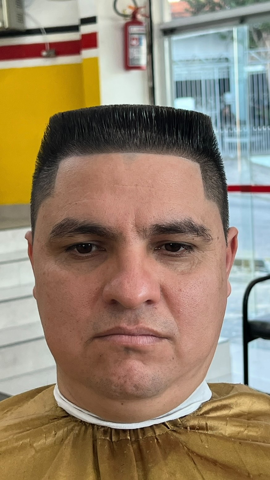 corte quadrado, assista até o final e comente oque achou!! #flattop #flattophaircut