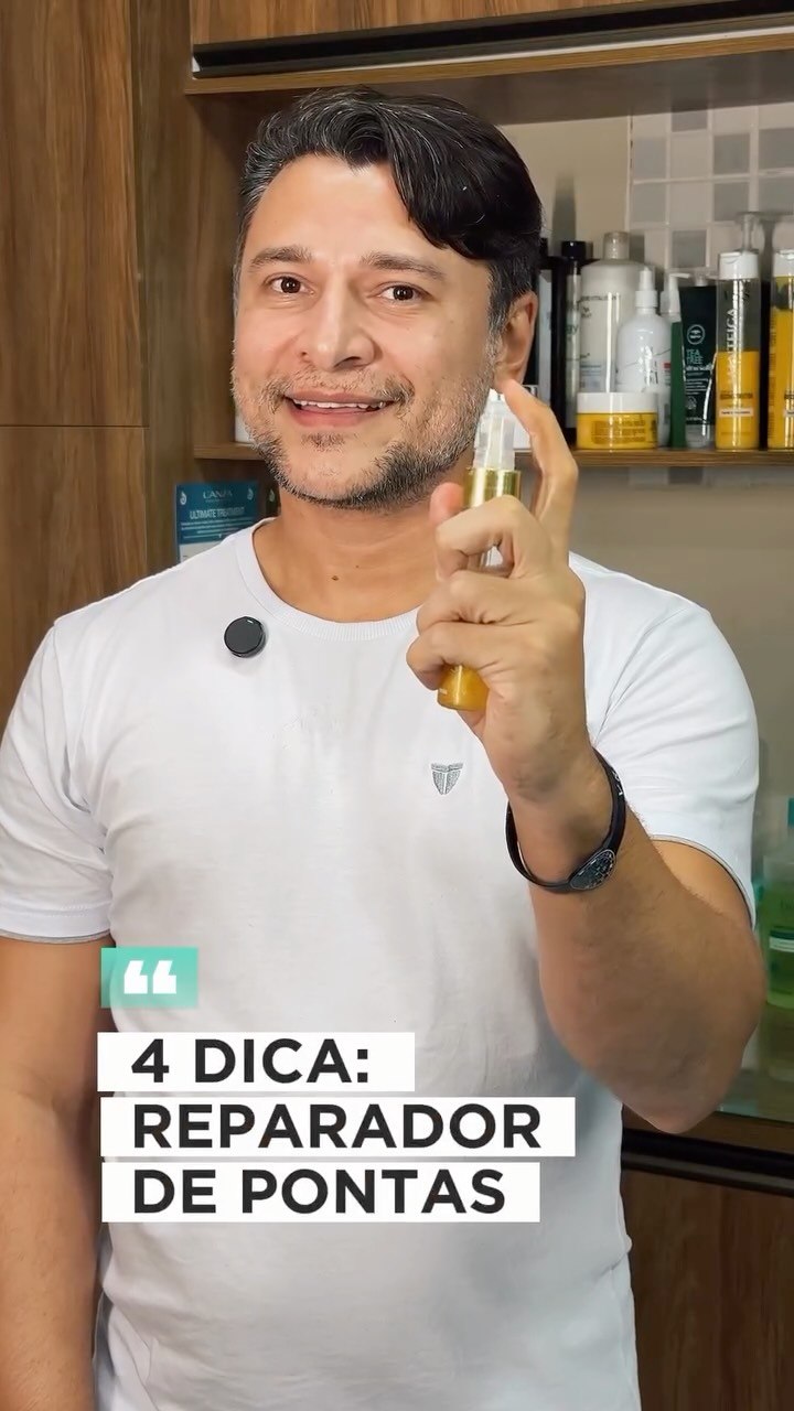💧 4 DICAS INFALÍVEIS PARA HIDRATAR SEU CABELO EM CASA! 💆‍♀️✨
Quer fios mais macios, brilhosos e saudáveis? Então assiste esse vídeo até o final!
Te ensino o passo a passo pra fazer aquela hidratação poderosa que seu cabelo merece! 💥

🌿 Dica 1: Use um shampoo de qualidade 
🌿 Dica 2: Invista em uma boa máscara 
🌿 Dica 3: Use o leave-in 
🌿 Dica 4: Reparador de pontas 

📌 Salva esse post pra não esquecer e compartilha com aquela amiga que ama cuidar do cabelo!
