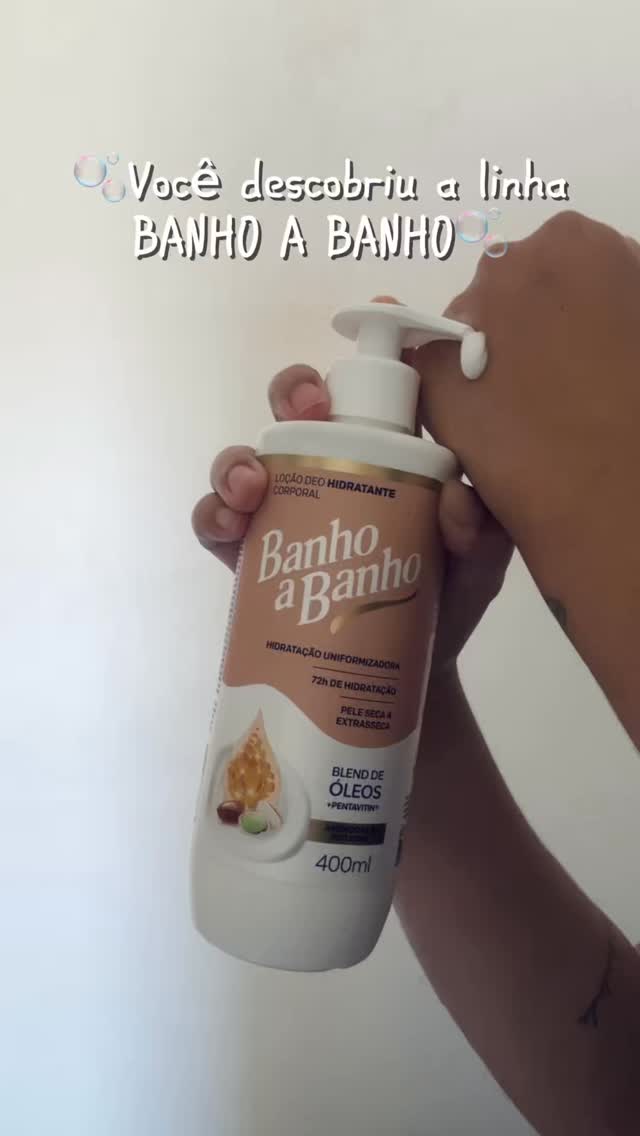 Banho a Banho voltou com um foco a mais em hidratação. Amei que além de cheirosos, os produtos agora tem uma formulação especial, e com aquele precinho que só a Drogalima tem! 💙🩵

•Baixe o app DROGALIMA e use o cupom JAMILE15 em toda a linha banho a banho para ter 15% de desconto.•