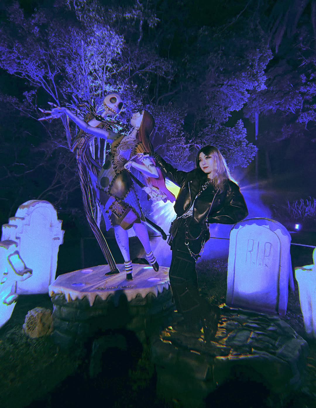 Minha aparição anual. 🧟‍♀️ #spooky #jackskellington