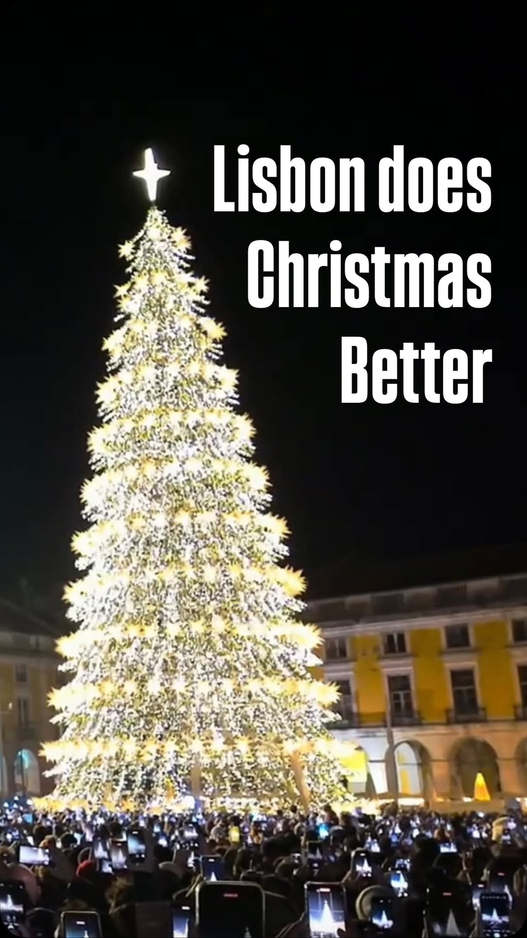 Lisbon switched on the magic this weekend… and the glow stayed with me.

There’s something about Christmas lights in Praça do Comércio that slows you down for a moment.

The city feels warmer, brighter, almost softer...
It’s that reminder that the season isn’t about rushing; it’s about noticing.

Noticing the light.
Noticing the people around you.
Noticing how far you’ve come since last December.

What’s the first sign that makes you feel the season has officially begun?

#ruiduartecatana #lisbo