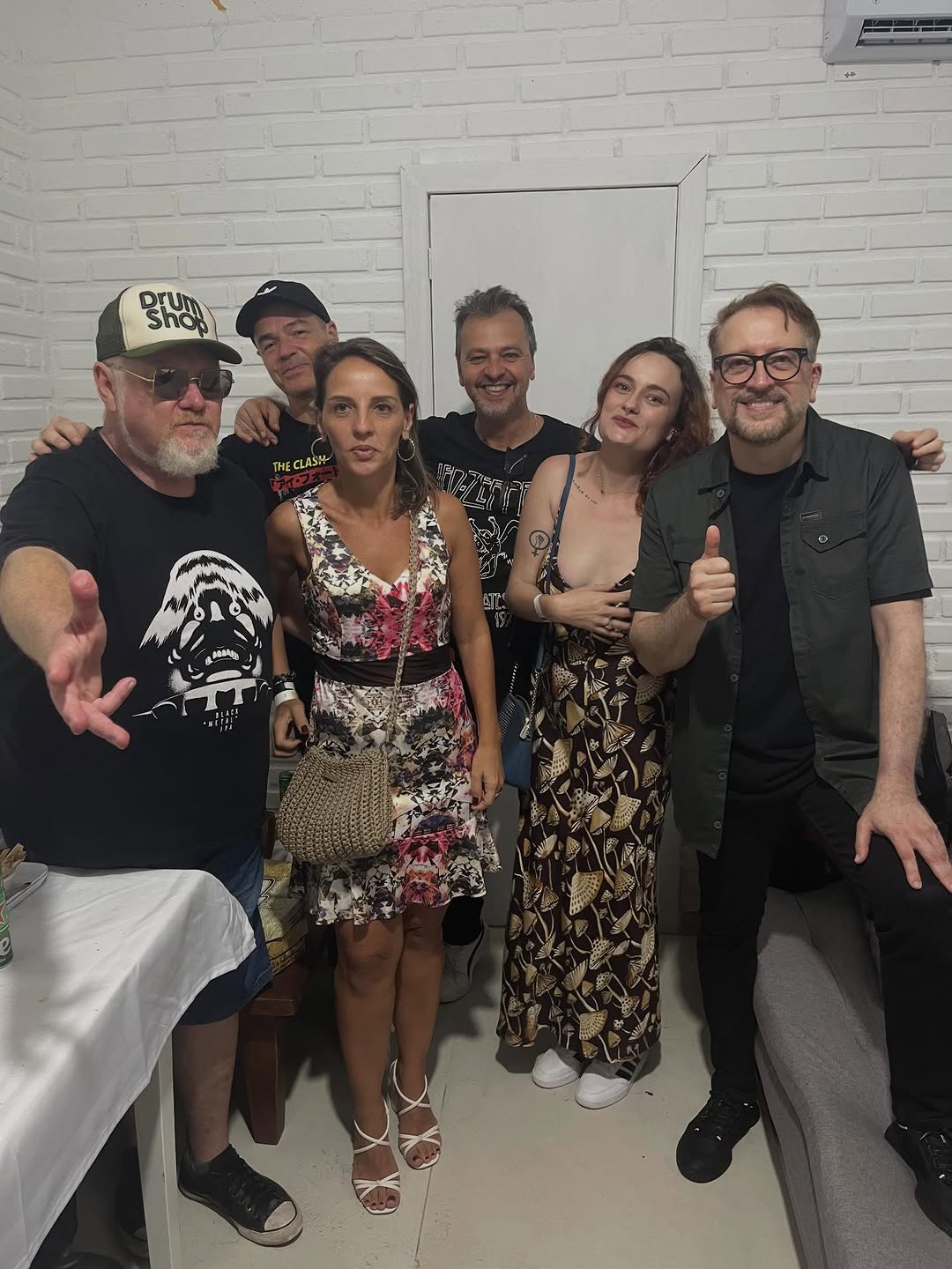 Registros de felicidade.
