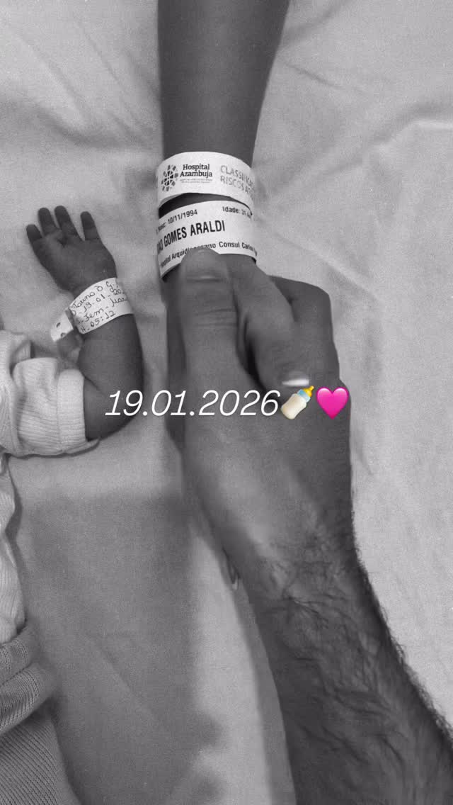 Dia 19.01.2026 veio ao mundo nossa Maria, de parto Natural🩷🍼

Começaram as contrações
As 2:36
As 03:56 saímos de casa
Umas 04:20 mais ou menos entramos no hospital
As 05:12 nasceu nossa menina🥹🩷

Obrigada Deus🩷🙏🏻
Obrigada amor @deivisonaraldi, você foi incrível, sem você não seria possível 🥹♥️
Obrigada @ricardo5608, desde as primeiras palavras mostrando que eu era capaz🥹🩷
Obrigada @fisioalinemaribel, por cada ensinamento♥️
Obrigada família e a todos que fizeram parte desse momento mági