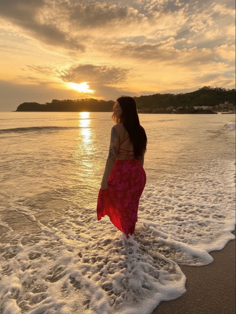Seis da manhã ✨
Cheiro de mar 🌊 

Você a dançar, com seu Veuve Clicquot
Eu sei que a vida é feita de momentos

✨✨✨✨