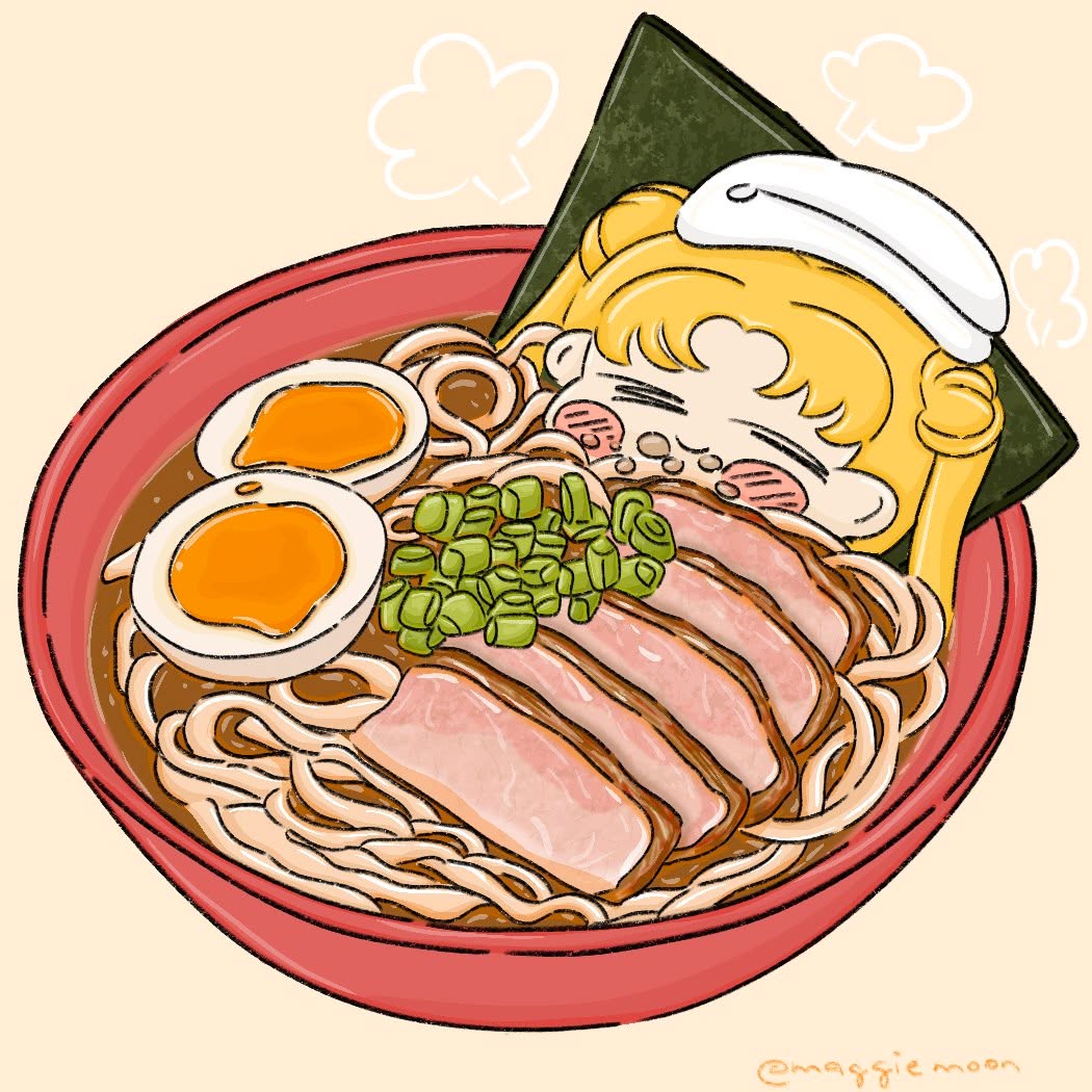 🍜 Usagi Ramen Bowl 🍜

Nothing like a hot ramen bowl bath to soothe a long, hardworking day for a princess who fights evil. 

This is a YCH I made on Toyhouse, and these are a few examples people commissioned from me.
(These are still open, btw — DM me if you’re interested!)

Price: $10
To order: please dm me with your oc's link (fanart or irl people also fine) and payment method (paypal, stripe, kofi donation, pix) 

#sailormoonfan #usagitsukino #moonprincess #sailormoonart
#animefans #otakuli