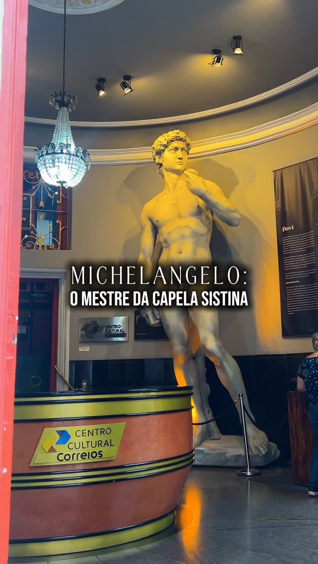 “Vi um anjo no mármore e esculpi até libertá-lo”, simples assim para Michelangelo ✨

Visitar essa imersão foi um exercício de curadoria para o olhar. Você também se inspira com a arte? 😍

Uma das experiências incríveis da @feverbr. Link na bio para conferir as programações 🤎 

📍Centro Cultural dos Correios - Centro/RJ. 

#passeiosrj #feverambassador #dicasrj #arteecultura #turismorj