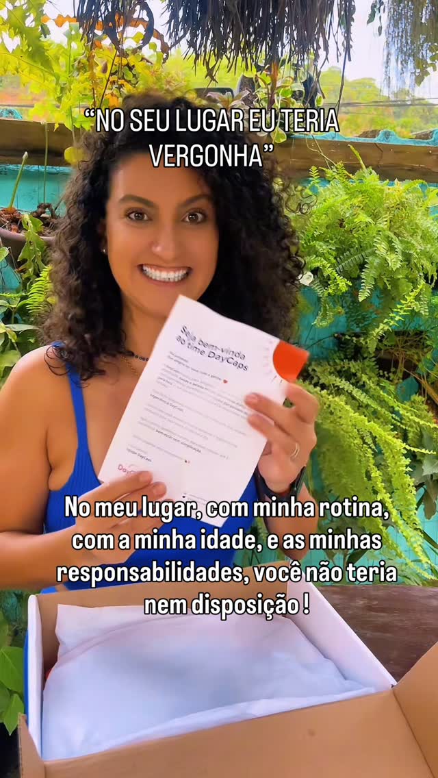 “No seu lugar eu teria vergonha.”
Engraçado…

No meu lugar, com a minha rotina, a minha idade, as minhas responsabilidades e os meus boletos, muita gente não teria nem disposição.

Vergonha eu teria de desistir.
Vergonha eu teria de culpar o tempo, os filhos, o cansaço ou a falta de apoio.
Vergonha eu teria de esperar validação de quem nunca pagou o preço.

Aqui é execução.
Aqui é constância quando ninguém vê.
Aqui é disciplina mesmo cansada.

👉 Julgamento não paga conta.
👉 Opinião não constró