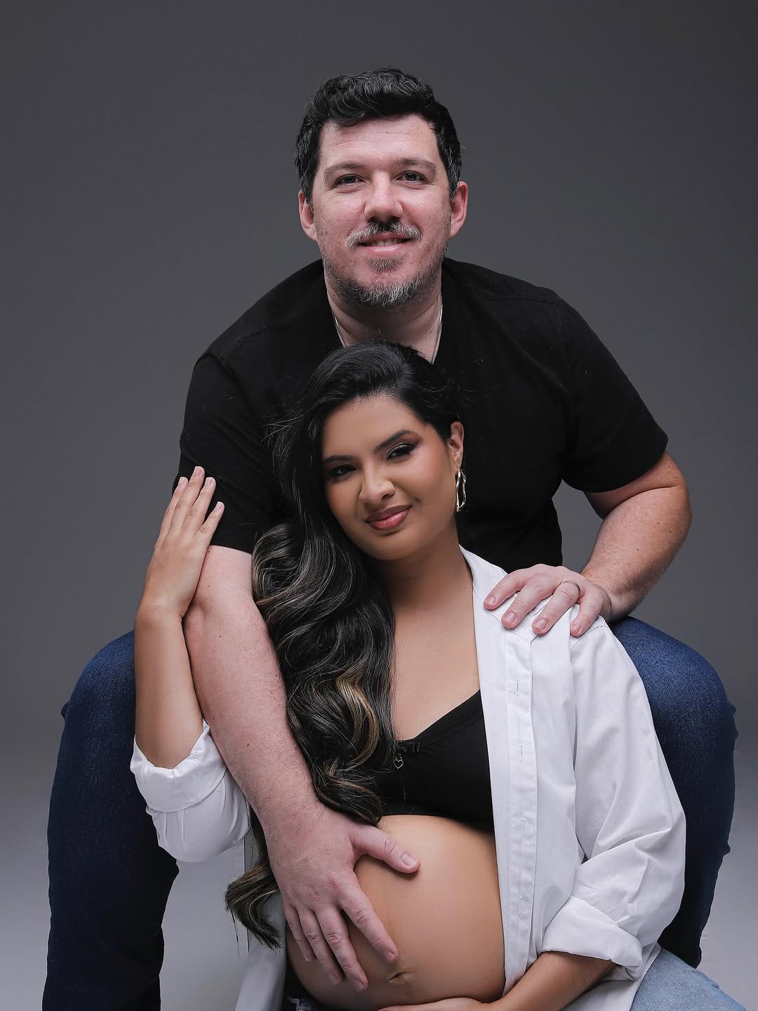 Estamos tão perto de te conhecer, sentir esse amor enorme que geramos, estamos ansiosos para te ver meu amor, conhecer seu rostinho, te encher de amor e carinho, te amamos nosso Benício 💙