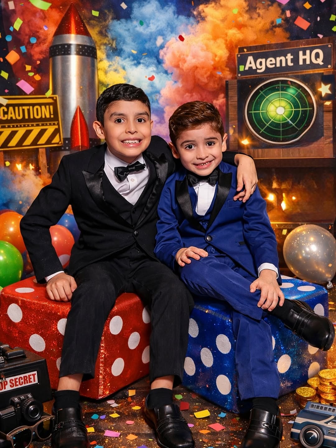 Aos meus filhos lindos, amados e abençoados!
Hoje é um dia muito especial, o dia de celebrar a vida dos meus dois grandes amores: Benício e Bernardo.
Meus filhos, vocês são a maior alegria da minha vida. Ver vocês crescendo juntos, companheiros, cheios de alegria, amor e energia, enche meu coração de orgulho e gratidão. Cada sorriso, cada abraço e cada momento ao lado de vocês faz minha vida muito mais feliz e completa.
Que Deus abençoe sempre a vida de vocês, iluminando cada passo, protegendo s