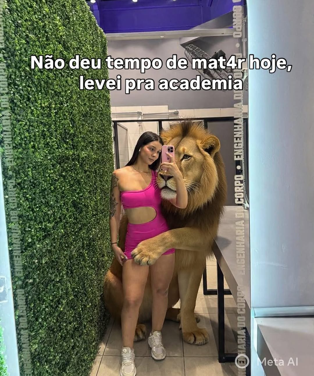 Foi o jeito 😅 #memes #trending #gym