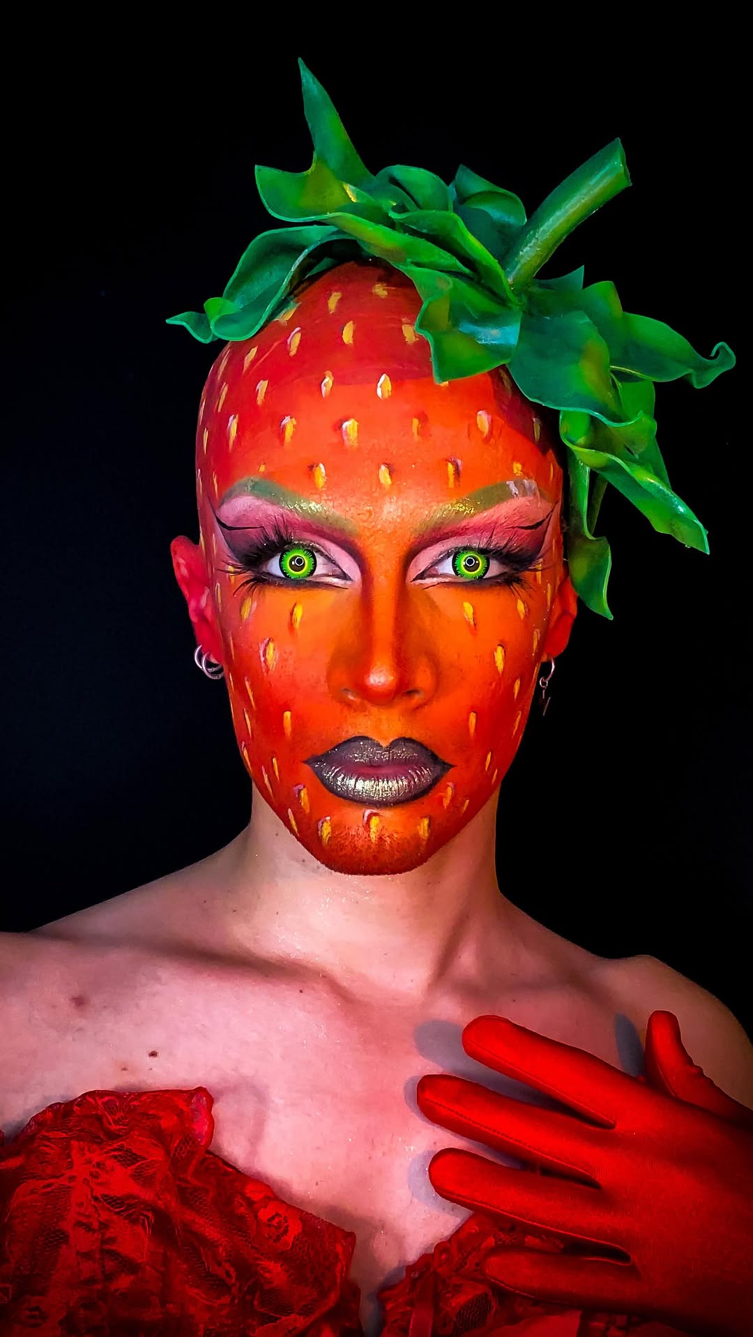 Moranguete tá passada! #frutas #makeup