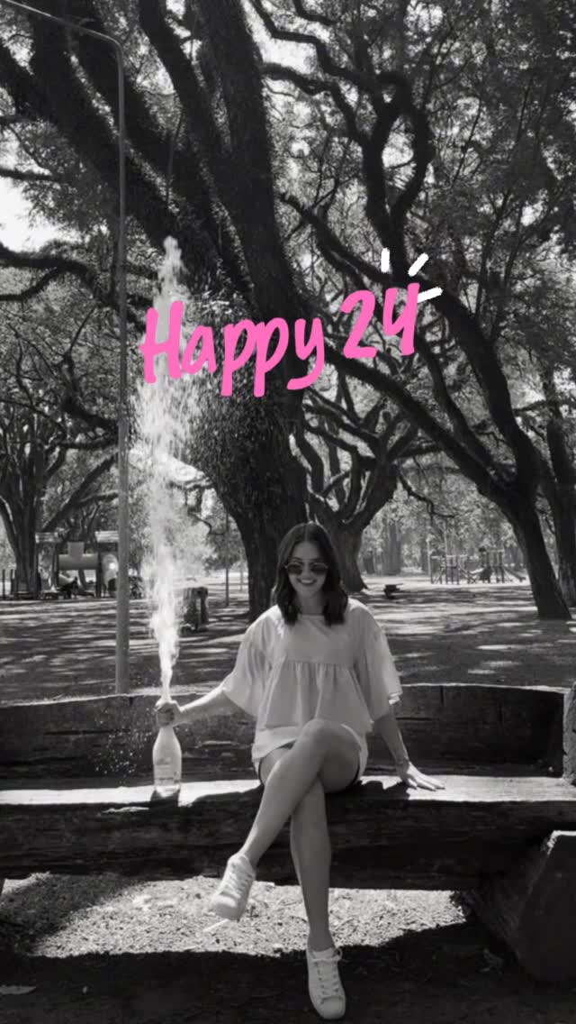 I'm feeling 24! 💫🩷