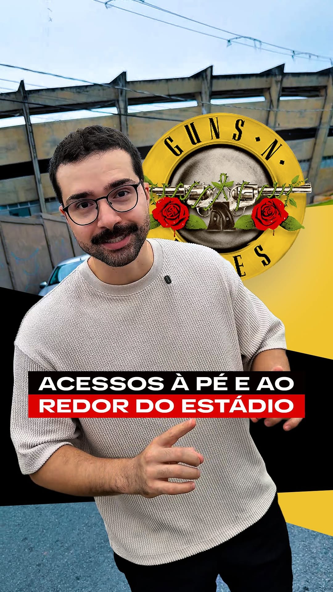 Conteúdo exclusivo 🚨

Guns N’ Roses faz show em São Luís dia 21/4 e você que vai viver esse dia histórico precisa ficar ligado:

• 16h00 - Abertura dos portões
• 18h30 - Banda Raimundos no palco
• 20h30 - Guns N’ Roses

Antes de sair de casa, verifique direitinho sua rota e o setor do seu ingresso.

Saiba mais em sitevolts.com

Volts. O portal cultural do Maranhão.