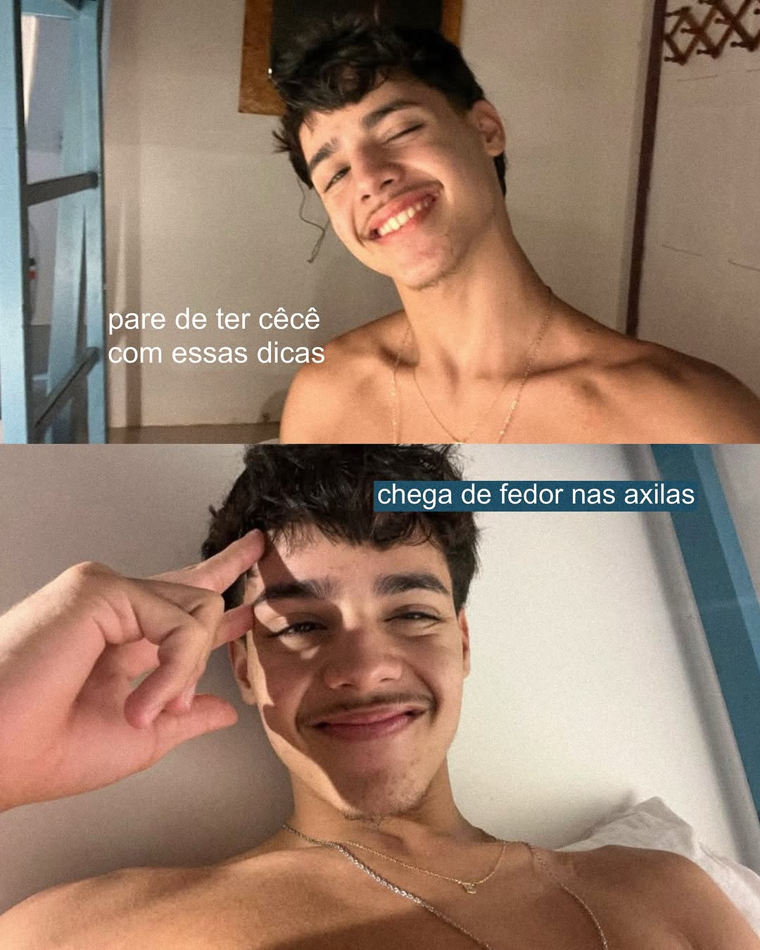 para de ter cecê (fedor nas axilas) com essas dicas⭐️

#fedor #cheiroso #dicasdebeleza #autocuidadomasculino