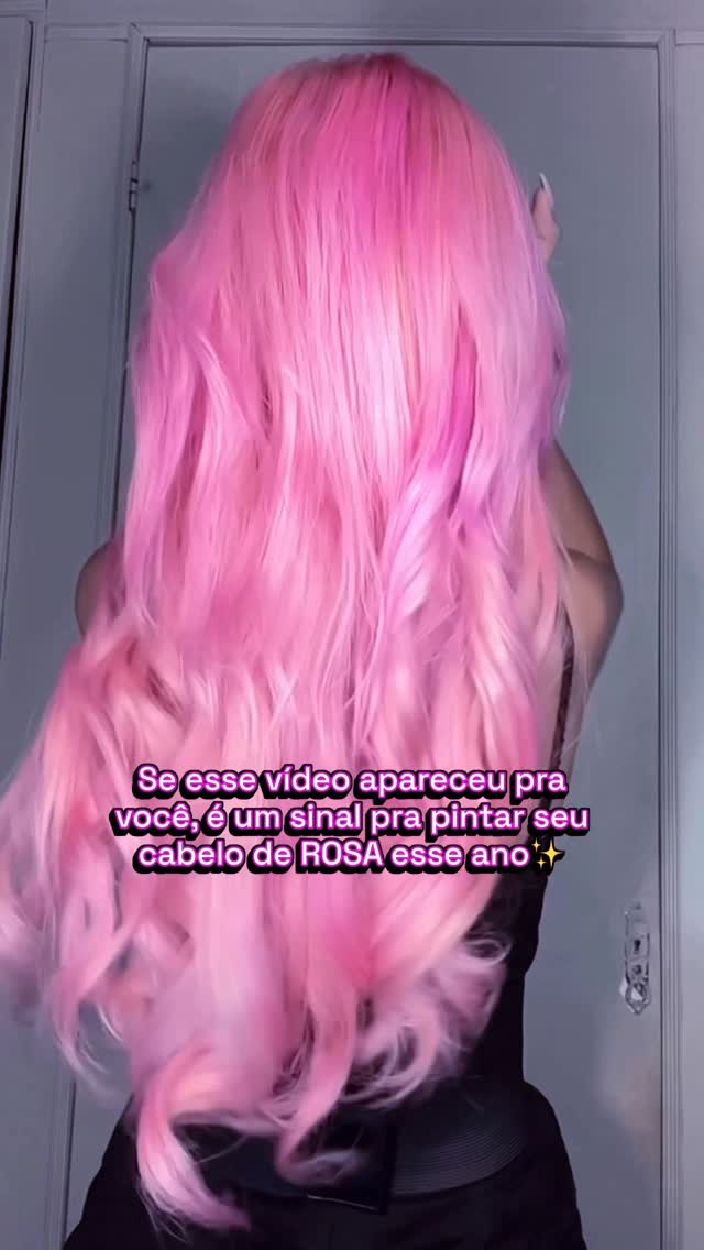 Se você estava pensando em pintar o cabelo de rosa, toma aqui um empurrãozinho 🗣️🩷 
E meu cupom THAMI5, pra usar no site da @kamaleaocolor 🌈 

Nesse vídeo estou usando o Pônei diluído🦄

#cabelorosa #pinkhair #cabeloscoloridos #kamaleaocolor #alternativestyle