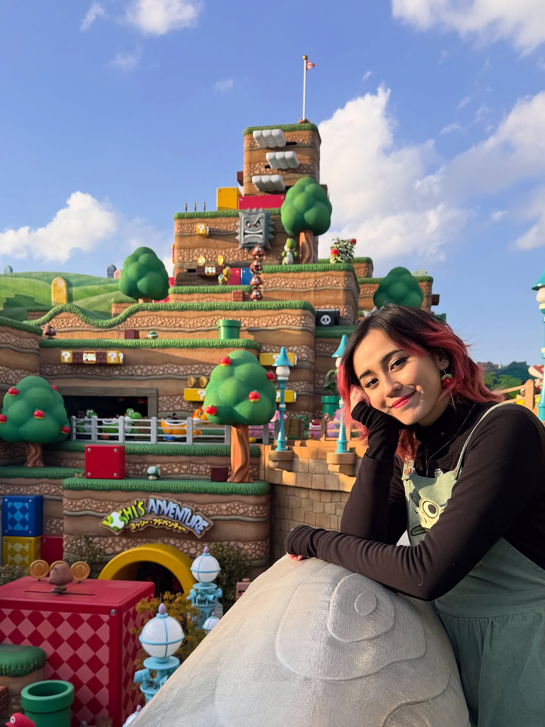 já tô com saudades de viajar e percebi que nunca postei as fotinhas no Super Nintendo World lá no Japão 🥹❤️
foi um dos lugares mais mágicos que já fui e o parque temático mais lindo de todos!!! (e tem vlog de lá no meu canal, viu!) ✨
#nintendo #universalstudiosjapan #japan #viagem #supermario