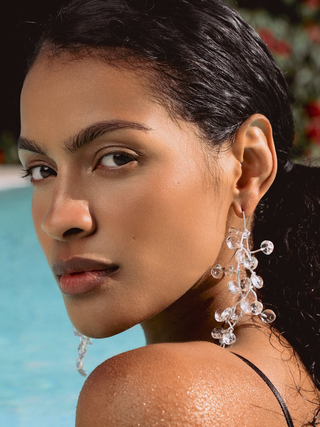 Poolside Protokoll Editorial for @stylemagazin_ch 
@scoutmodel1 
Ph: @756studio_ | @ivan_sokolov_ x @samuelmersi 
H&M: @sarah.gmuer 
Styling: @cielo_solari 
Location: @kurhauscademario