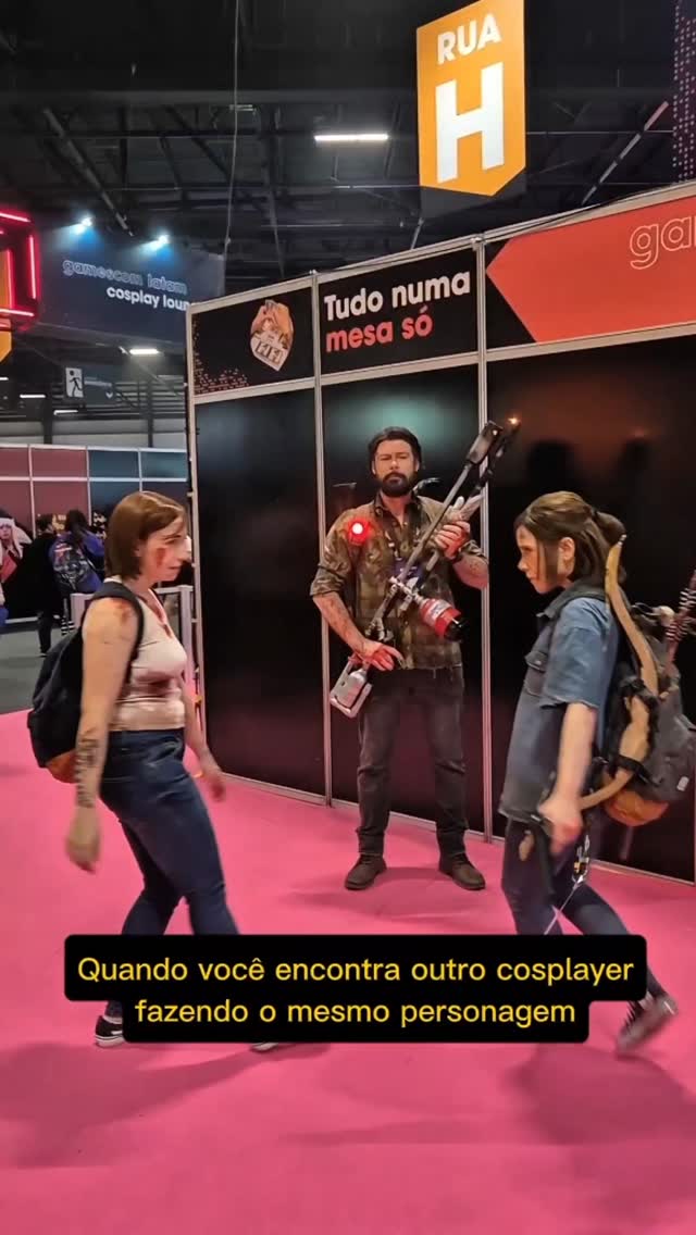 Procede galera?

🌿
Joel: @fernandomonezzi 
Ellie Santa Bárbara: @crisscosplay 

.
@gamescomlatam
@thelastofusbr

.
#thelastofus #cosplay #ellie #joelmiller #game