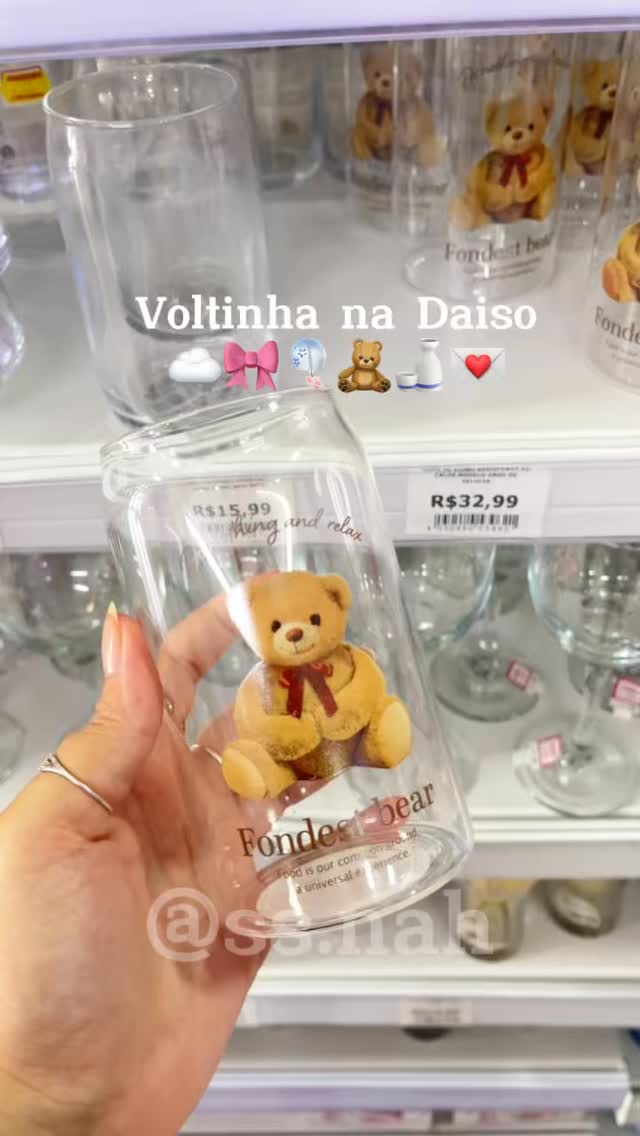 Bora dar uma voltinha na Daiso e ver tudo que chegou de novo? 🎐🌸🥣🫖💗
Bem-vinda a mais uma terapia de garota, chegou muita novidade por aqui e vou te mostrar tudo. Muito cacareco fofo, itens de papelaria, louças da Disney, canecas, pratinhos, itens de decoração, coleção nova da Sanrio, Hello Kitty, blind bags, coisas de Ursinho, personagens da Disney e muito mais.

 #homedecor #comprinhas #daiso #girltherapy #dailyvlog