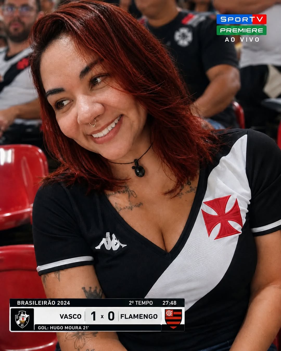 Entrando na trend do jeito certo 😍🖤🤍
Clima de clássico⚽🔥

#KlingAI #Vasco #CRVG #VascoDaGama #Brasileirão TrendDoMomento Sportv Premiere Torcida ClássicoDosMilhões