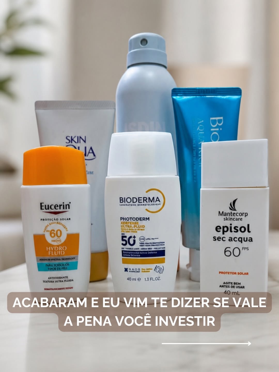 Protetor solar que vale a pena você investir!

Já testou algum? 

#protetorsolarfacial #pelemadura