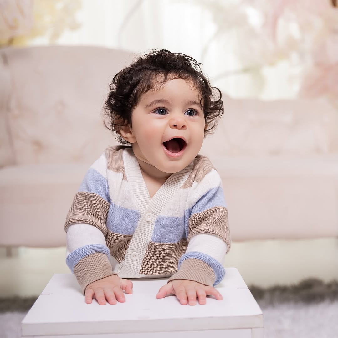 Apaixonada nessas fotos do meu bebê sorriso 🥹😍🩵👦🏻
