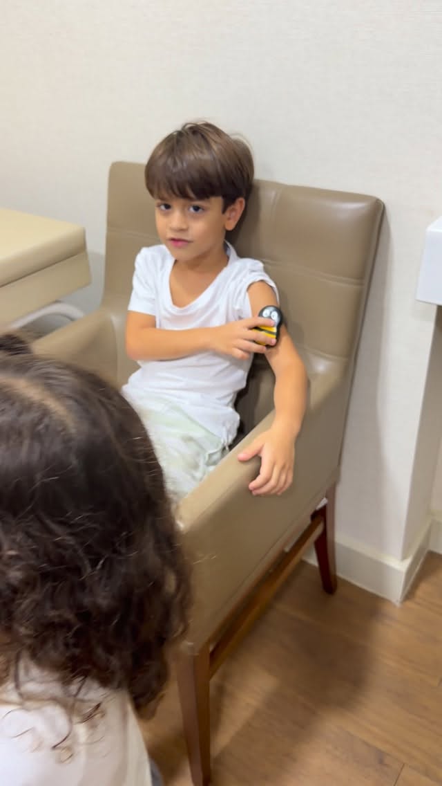 Você percebe que seu filho cresceu quando isso acontece ! Aaah meu menino forte e corajoso 💪🏽 te amo infinito ! 
Áudio original pra ver o que ele fala rs 
@altadiagnosticos