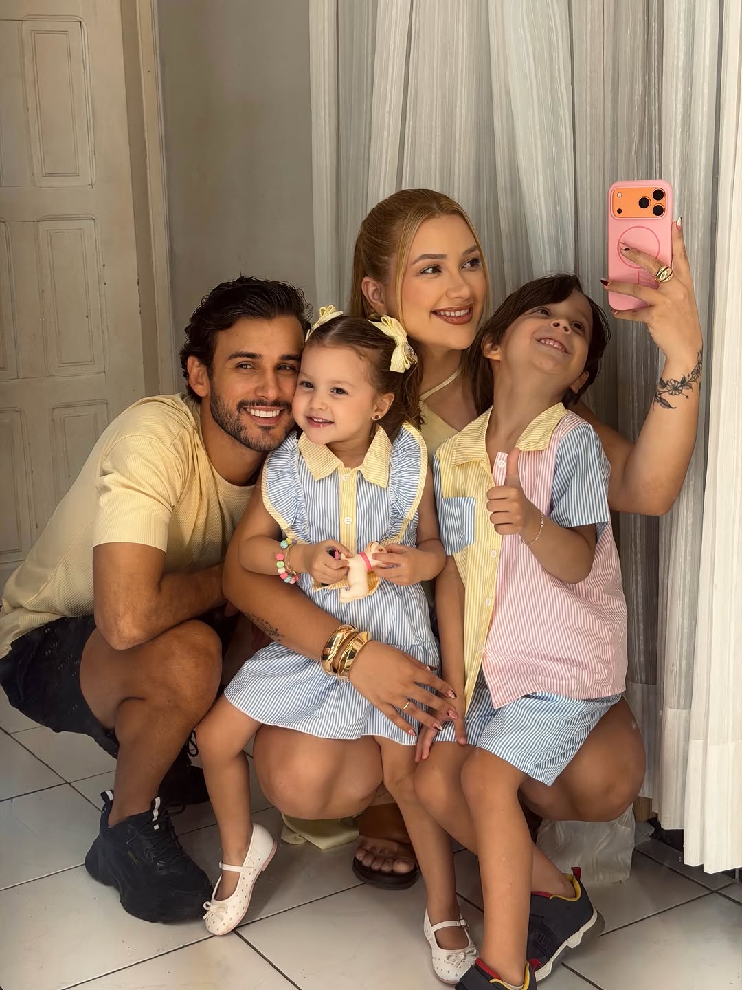 Família comercial de margarina 🤍✨