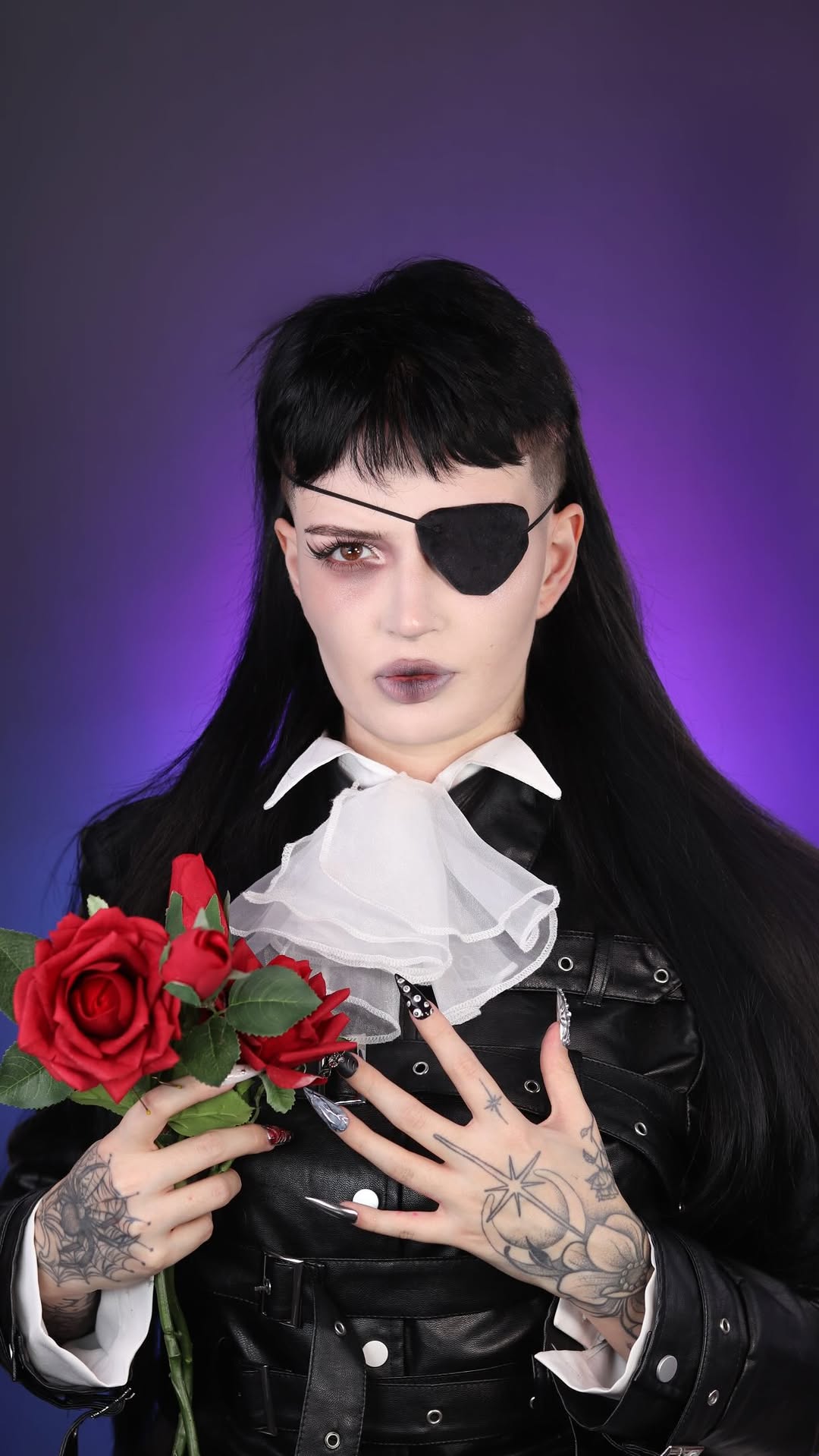JOE MAKEUP 🐦‍⬛🕰️💜
To amando essa saga de maquiagens inspiradas nos personagens de Jack e a mecânica do coração! 

#maquiagem #trend 
Agora só está faltando o Jack!