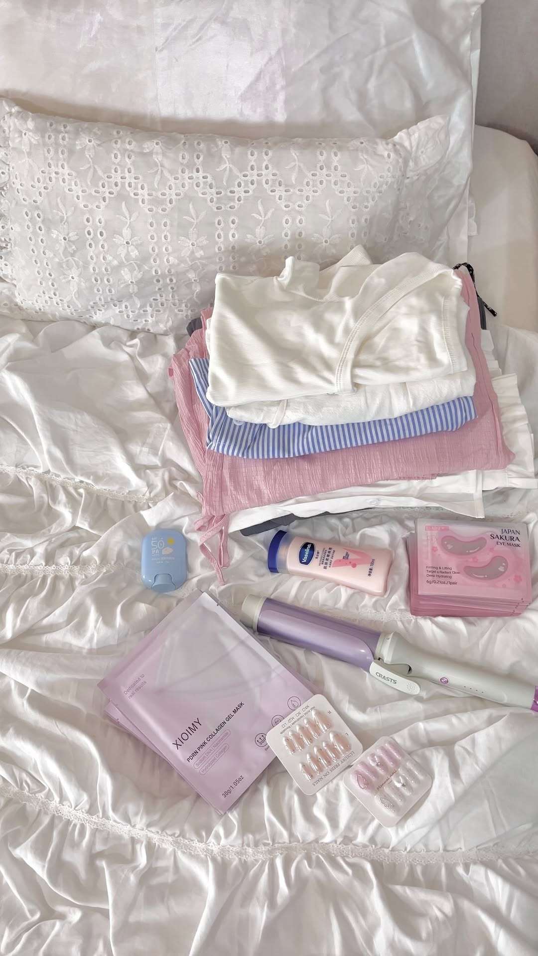 Haul Shein 🤍🌸💫
Roupas lindas e confortáveis + produtinhos de beleza, ferramentas para cabelo, skin care, unhas postiças super fofas, cuidados com o corpo.
Pesquise por PUD9B para ver minhas escolhas. 
Temos cupom: 🏷️ 26Sssnah288

✨Id dos itens
Babyliss id 42812564
Calça social id 69609883
Camisa branca com gola id 11851169
Máscaras olhos id 54217976
Unhas asas id 248973198
Máscaras faciais id 111220345
Calça rosa id 62336755
Bata branca id 178809459
Protetor solar id 106849578
Unhas strass i