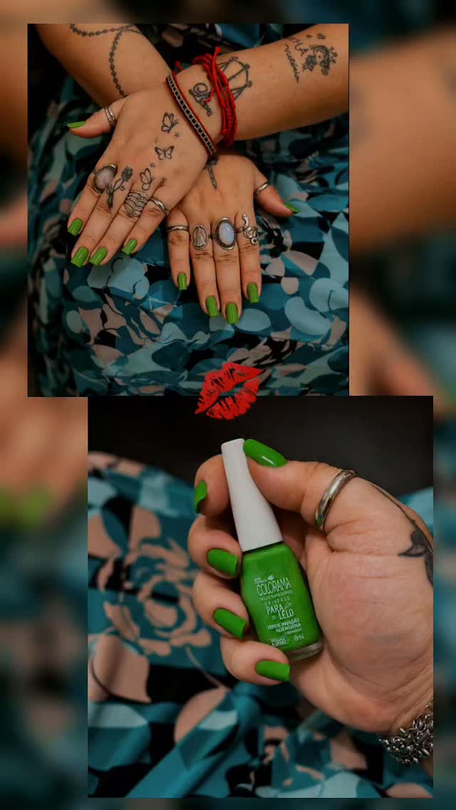 Verde invasão ativado 💚✨
Apaixonada nesse esmalte que deixou as unhas ainda mais lindas e super vibrantes 😍💅🏼
Feitas por mim 🥰 

#unhasverdes #esmalteverde #colorama #nailinspo #unhasdecoradas nailsbrasil esmaltação unhasperfeitas verdeinvasão naildesign unhaslindas beautybrasil esmaltadas inspiraçãodeunhas autocuidado