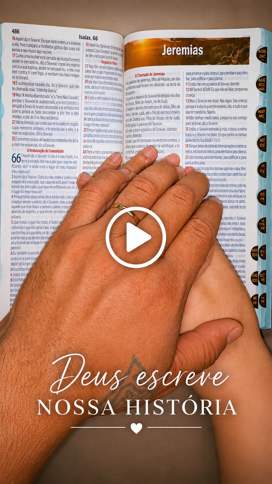 📖 Jeremias 1:5
“Antes de formá-lo no ventre eu o escolhi; antes de você nascer, eu o separei.” 

#gravidinha #gravida #deus