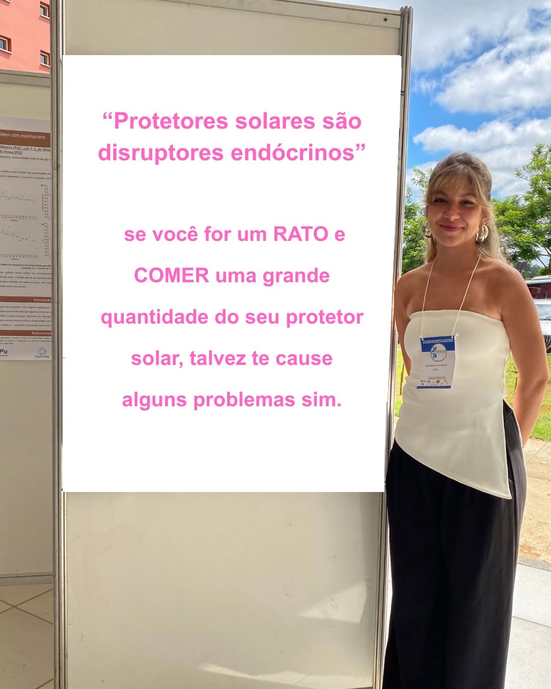 deboche científico parte 7: protetores solares e quimiofobia!!!

#science #ciência #divulgaçãocientífica #protetorsolar #química