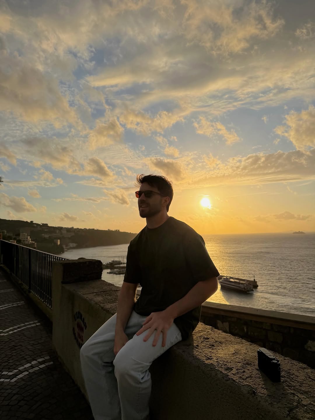 em busca de gelatos e pôr do sol 🇮🇹