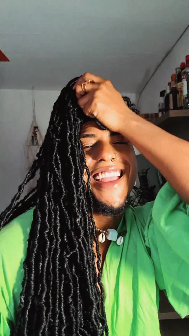 Ah e se eu fizesse um cabelo de 1,45 cm. ?! 😏✅️💚