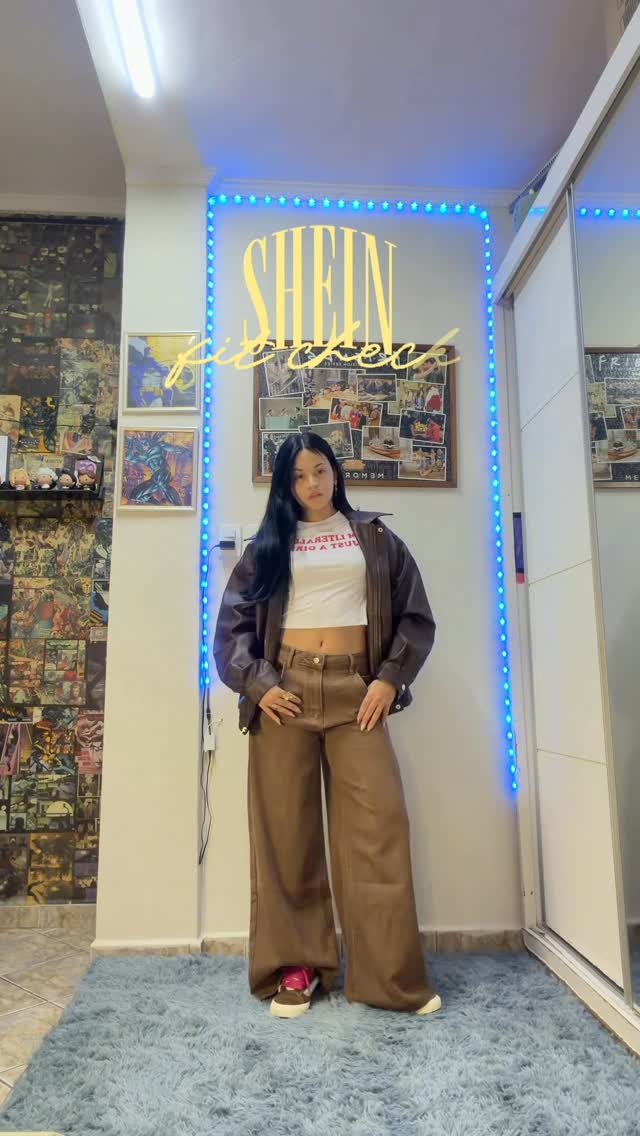 SHEIN Fit Check Challenge! ✨ 
Pesquise por 👉🏻 ZY6ZF na SHEIN, para comprar exatamente o meu look e garantir descontos extras!
@sheinofficial @sheinbrasil 
#SHEINtrends #SHEINsaveinstyle
#ad #outfits #outfitinspiration 

Nome da loja: MUSERA (corta vento)
🆔 52236926
🔗 https://shein.top/b0gna1v

Nome da loja: SHEIN Unity (camiseta)
🆔 32855227
🔗 https://shein.top/fu72r8m

Nome da loja: Dazy Weekend (jaqueta de couro)
🆔 48686499
🔗 https://shein.top/n1ug30k

Nome da loja: Dazy SPICE (calça je