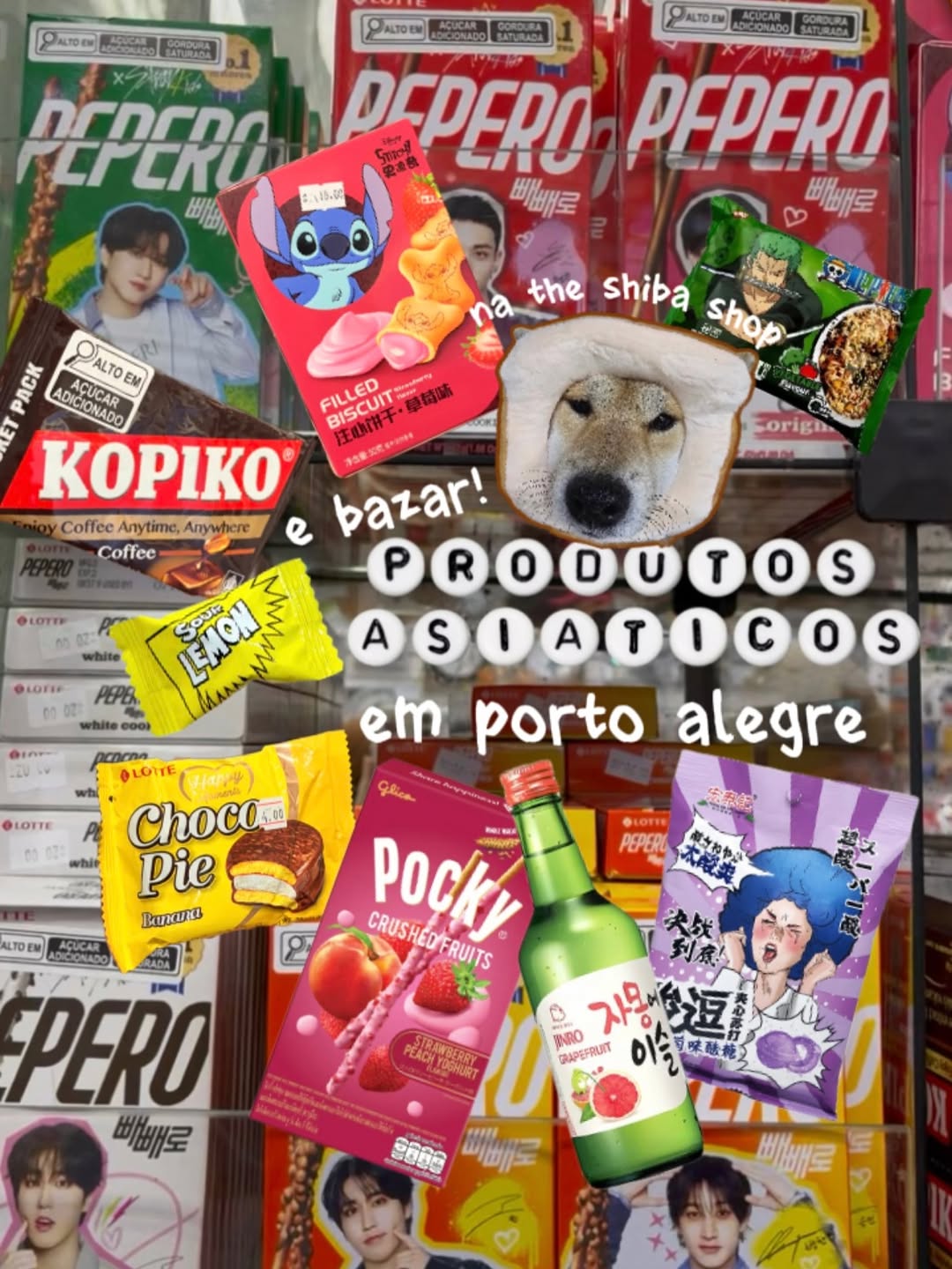 esses tempos recebemos o convite de ir conhecer a @the_shiba_shop e o @domo_san_theshiba foi quem nos recebeu! 🥹🤏🧡
a loja fica no Centro de 📍Porto Alegre, na Voluntários da Pátria - 485 e conta com uma parte de bazar, artigos diversos, comidinhas e muito mais! é super completa e tu se perde lá dentro de tanta coisa legal (e com preço muito bom) ✨💗