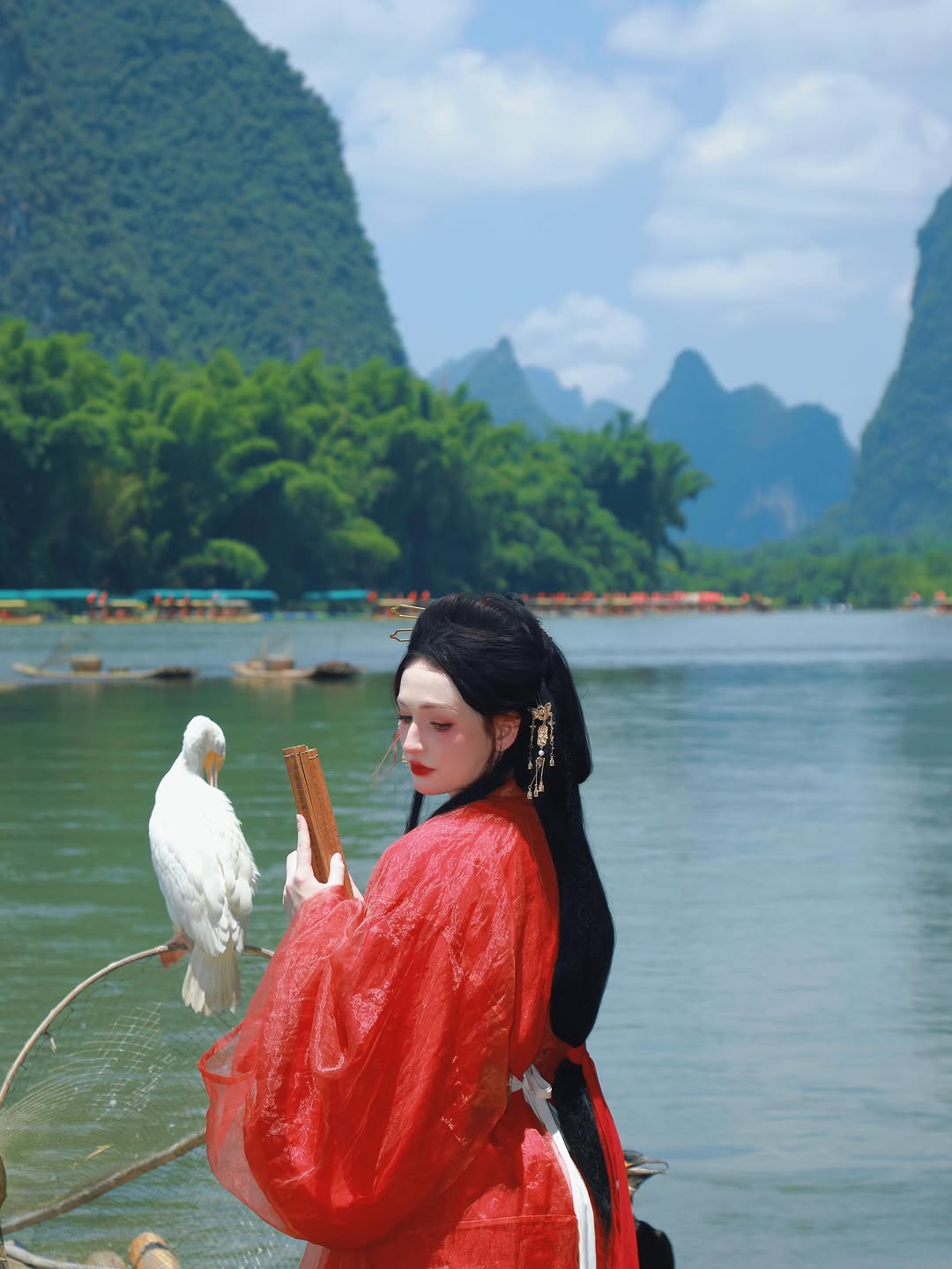 Meu photoshoot usando Hanfu no Rio Li 🇨🇳🎋 

#china #hanfu #dorama #cdrama #história