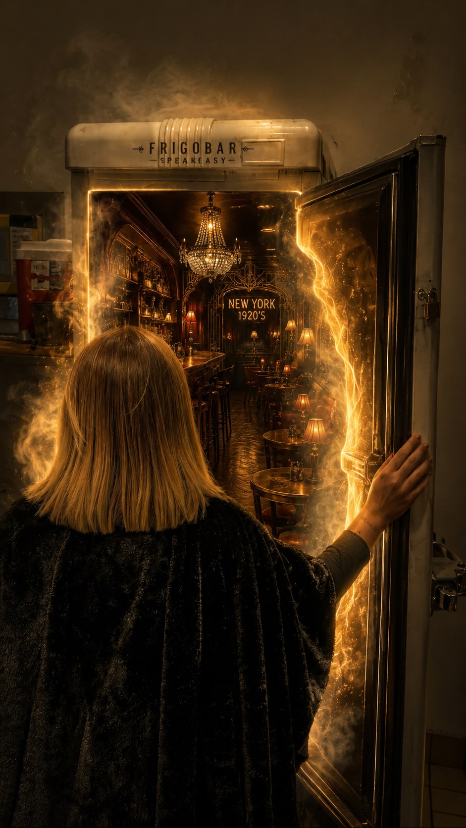 Vocês sabiam que existe um bar escondido em São Paulo!?

Pois é eu também não…

Fui conhecer o @frigobarspeakeasy com meu noivo e nos APAIXONAMOS!
Você literalmente se teletransporta para os anos 20…

Se você quer viver essa experiência incrível também, faça a sua reserva e se apaixone assim como nós…👀