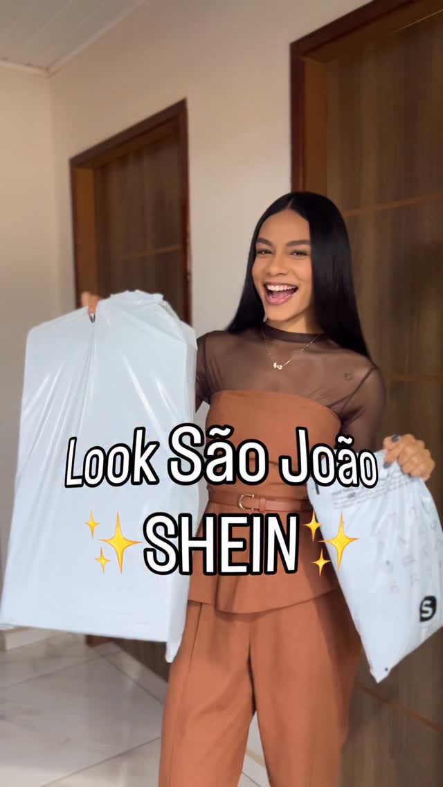 Parte 4| As comprinhas de São João já começaram chegar por aí também?😍💃🏽✨

ID do conjunto: AEBL9xG

As botas eu comprei na rede vi zi nha, só me pedir link  que mando! As duas ficaram menos de 300,00 😮‍💨

Me acompanhe porque tem muitas comprinhas para chegar e inspiração de looks.
#shein #looks #saojoao #festajunina #junho